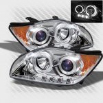 2006 Scion tC Clear Dual Halo Projector Headlights with LED