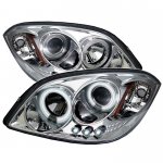 2009 Chevy Cobalt Clear CCFL Halo Projector Headlights with LED