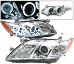 2008 Toyota Camry Clear Projector Headlights CCFL Halo