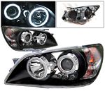 Lexus IS300 2001-2005 Black CCFL Halo Projector Headlights LED