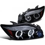 2005 Scion tC Smoked Halo Projector Headlights with LED