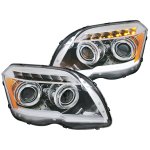 2010 Mercedes Benz GLK Chrome Projector Headlights