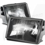 Jeep Cherokee 1993-1998 Black Euro Headlights