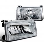 Ford F250 1992-1996 Depo Clear Euro Headlights