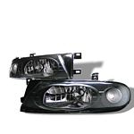 1996 Nissan Altima Black Euro Headlights