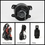 Dodge Magnum 2005-2008 Smoked OEM Style Fog Lights Kit