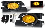 Honda Accord Sedan 2001-2002 Yellow OEM Style Fog Lights Kit