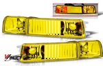1998 VW Golf Yellow OEM Style Fog Lights