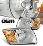 2008 Dodge Caliber Clear Replacement Headlights