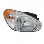 2009 Hyundai Accent Right Passenger Side Replacement Headlight