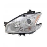 2009 Nissan Maxima Left Driver Side Replacement Headlight