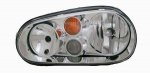 2002 VW Golf Left Driver Side Replacement Headlight