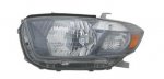 Toyota Highlander Sport 2008-2011 Left Driver Side Replacement Headlight