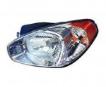 Hyundai Accent 2007 Left Driver Side Replacement Headlight