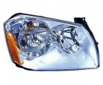 2005 Dodge Magnum Chrome Left Driver Side Replacement Headlight