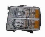 2007 Chevy Silverado 3500HD Left Driver Side Replacement Headlight