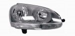 2009 VW Rabbit Right Passenger Side Replacement Headlight