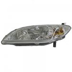 2005 Honda Civic Left Driver Side Replacement Headlight