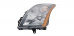 Nissan Sentra 2007-2009 Black Left Driver Side Replacement Headlight
