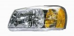 2002 Hyundai Accent Left Driver Side Replacement Headlight
