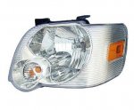 2007 Ford Explorer Clear Left Driver Side Replacement Headlight