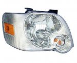 2009 Ford Explorer Clear Right Passenger Side Replacement Headlight
