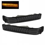 2002 Chevy S10 Smoked LED Bumper Lights