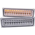 GMC Sierra 2500 1994-1998 Anzo Clear LED Bumper Lights