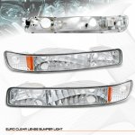 GMC Sierra 3500HD 1999-2006 Chrome Front Bumper Lights