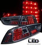 Mitsubishi Lancer 2008-2009 Black LED Tail Lights