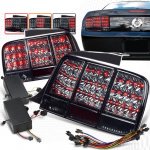 Ford Mustang 2005-2009 Smoked Sequential LED Tail Lights