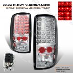 Chevy Tahoe 2000-2006 Clear LED Tail Lights