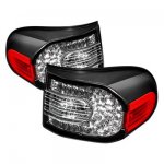 2014 Toyota FJ Cruiser Black LED Tail Lights