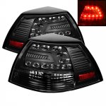 2009 Pontiac G8 Black LED Tail Lights