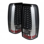 Chevy Silverado 2003-2006 Black LED Tail Lights