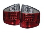 2004 GMC Sonoma Red and Clear LED Tail Lights