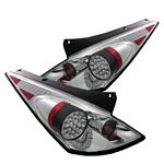 2004 Nissan 350Z Clear LED Tail Lights