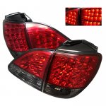 Lexus RX300 2001-2003 Red and Smoked LED Tail Lights