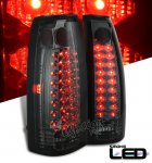 1990 GMC Sierra 2500 Smoked LED Tail Lights