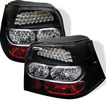 2000 VW Golf Black LED Tail Lights