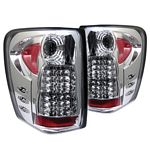 2004 Jeep Grand Cherokee Clear LED Tail Lights