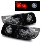 Mazda 3 Sedan 2004-2006 Anzo Smoked LED Tail Lights