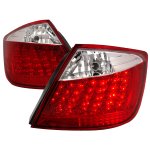 2008 Scion tC Red and Clear LED Tail Lights