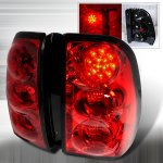 Chevy TrailBlazer 2002-2009 Red LED Tail Lights