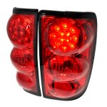 1997 GMC Jimmy Red LED Tail Lights