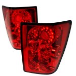 2005 Jeep Grand Cherokee Red LED Tail Lights