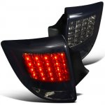 2000 Toyota Celica Black Smoked LED Tail Lights