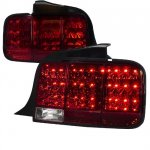 2005 Ford Mustang Red LED Tail Lights Sequential