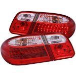 2000 Mercedes Benz E Class LED Tail Lights Red and Clear