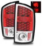 Dodge Ram 2500 2003-2006 LED Tail Lights Red and Clear